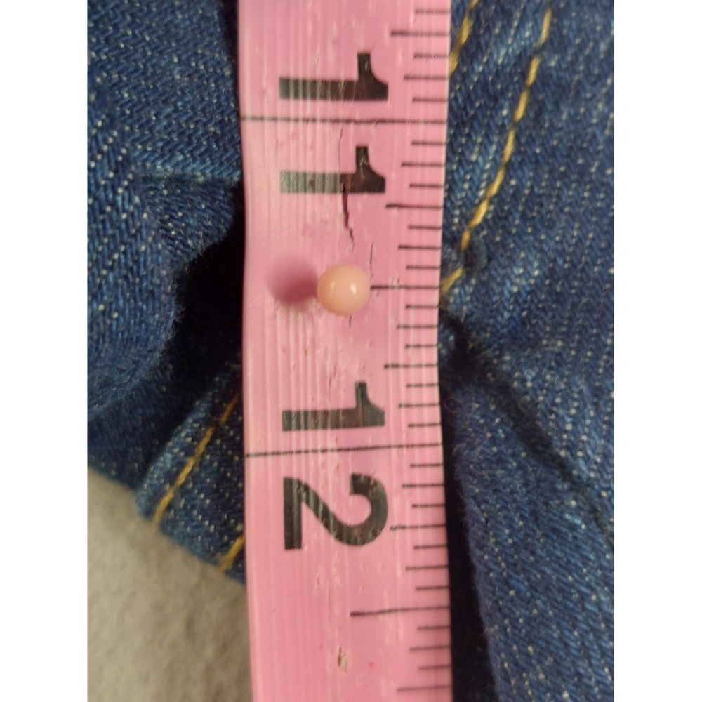 Levis Women Jean 28 Blue Denim Cotton Blend Skinny High Rise Stretch Distressed - Picture 10 of 16